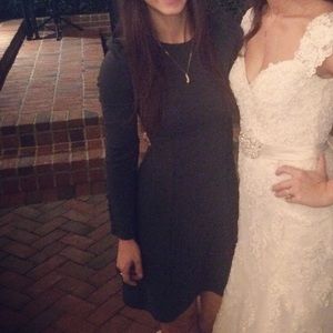 Zara dark green trafaluc dress